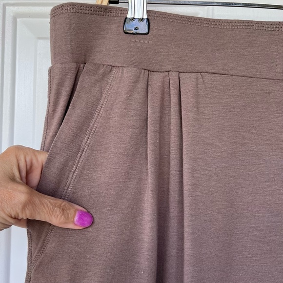 •AnyBody• NWOT Soft Taupe Pull-On Pants - Size Large - Picture 2 of 7